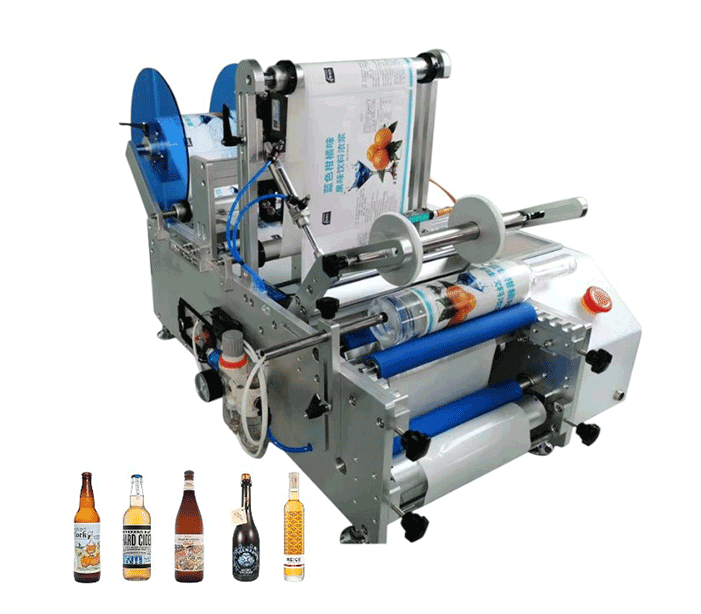 Small Round Bottle Labeling Machine